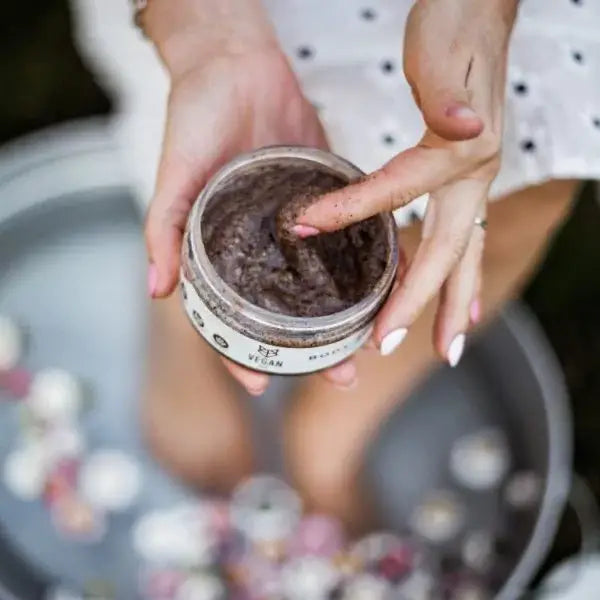 Exfoliante corporal de café| Vegan Fox