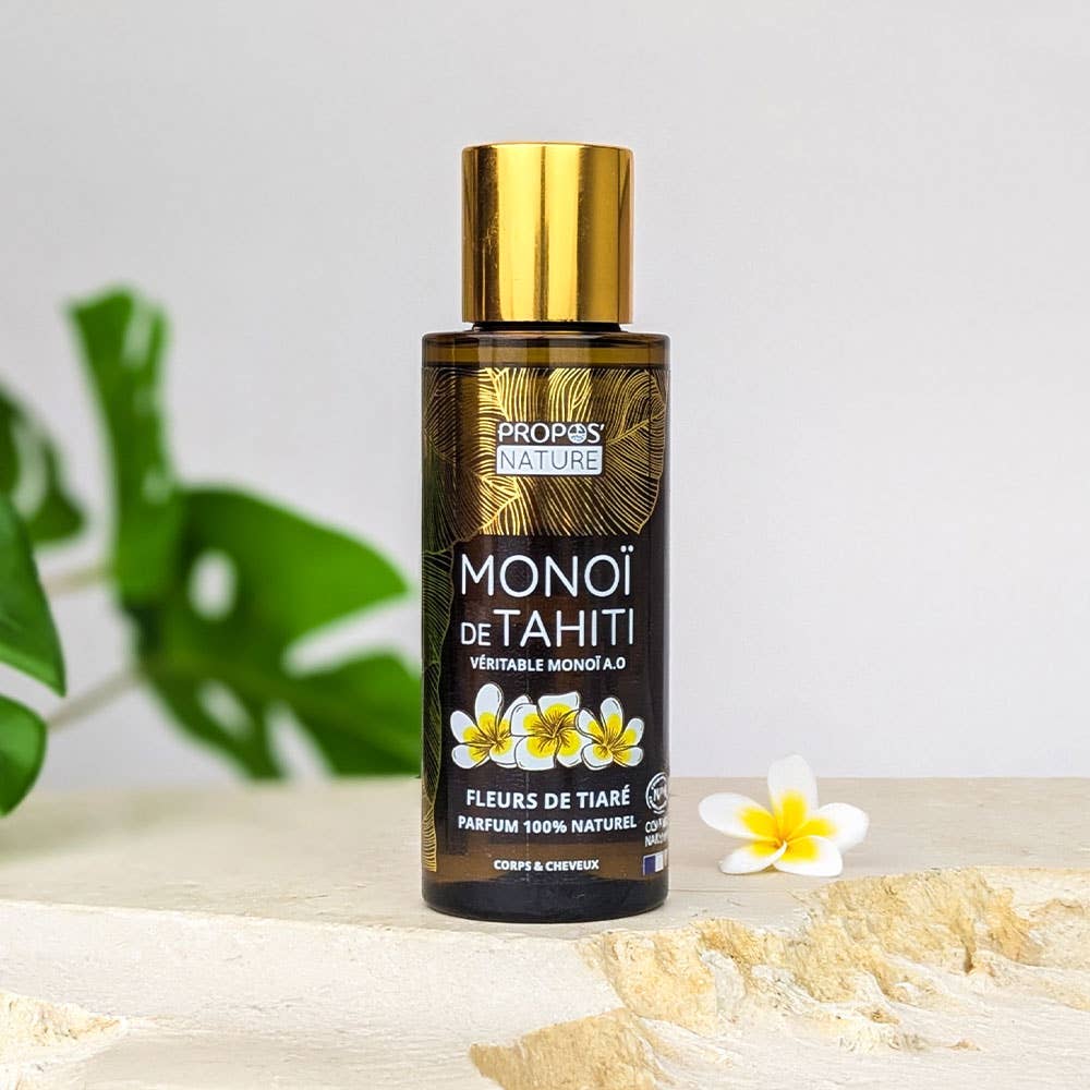 Propos'Nature - Monoï de Tahití A.O. genuino – Hecho en Tahití – 100 ml