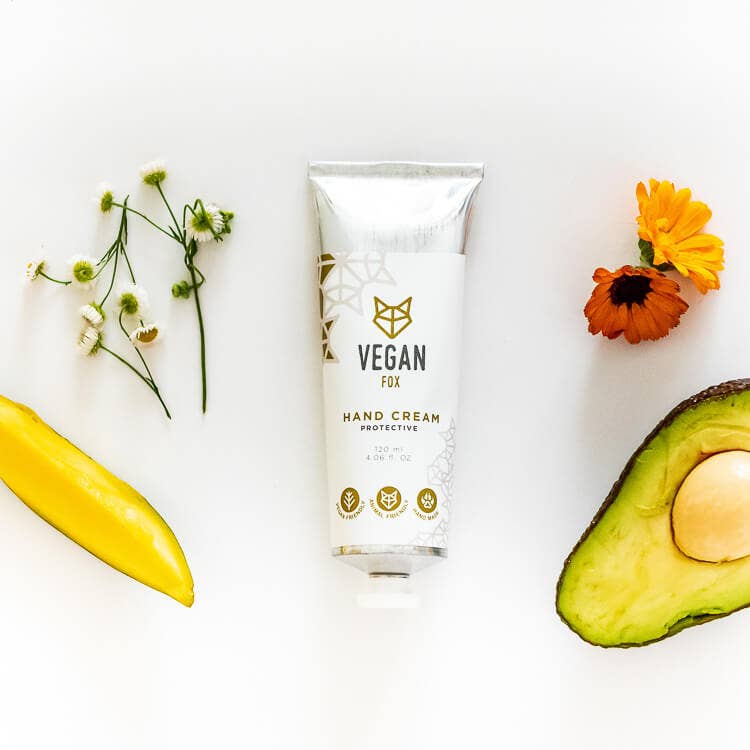 Crema protectora para manos con manteca de mango| Vengan Fox