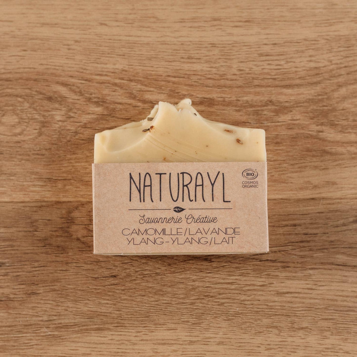 Naturayl - Jabón de manzanilla, lavanda, ylang-ylang y leche de cabra