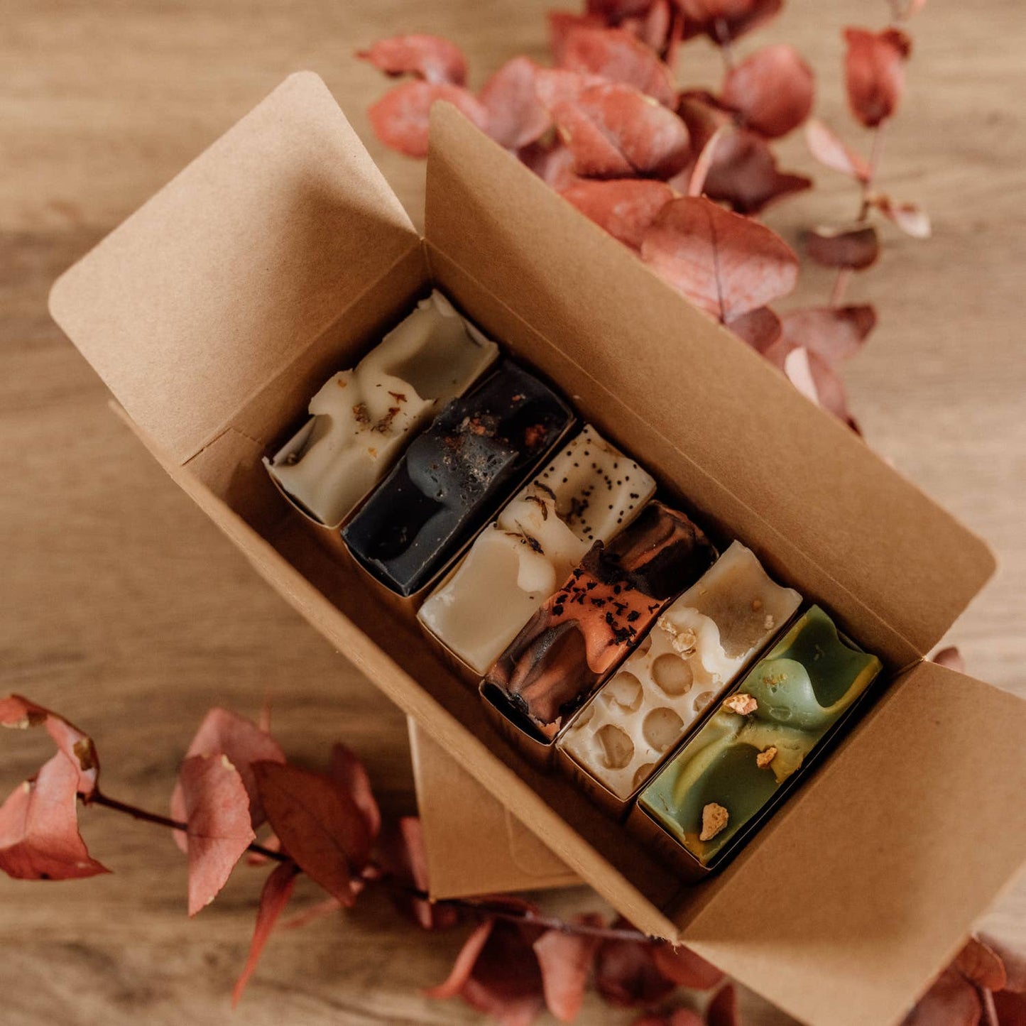 Naturayl - Set de 6 jabones pequeños de 50 g - idea de regalo
