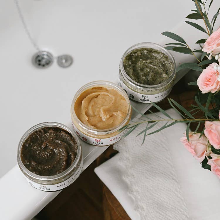 Exfoliante corporal de café| Vegan Fox