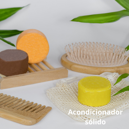 Acondicionador sólido: hidratante y  anti-frizz