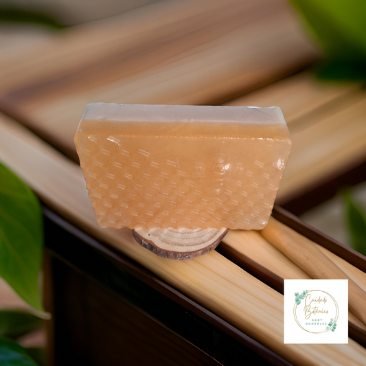 Jabón natural de miel y avena, piel sensible, seca o con dermatitis atópica
